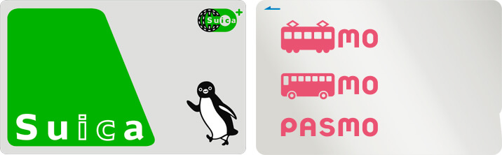 Suica IC Card, Pasmo IC Card